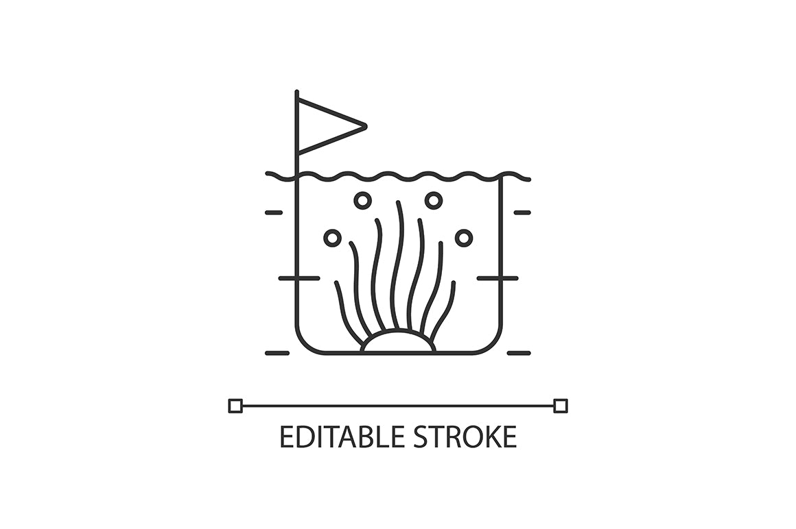 Fishing industry linear icons set for dark and light mode