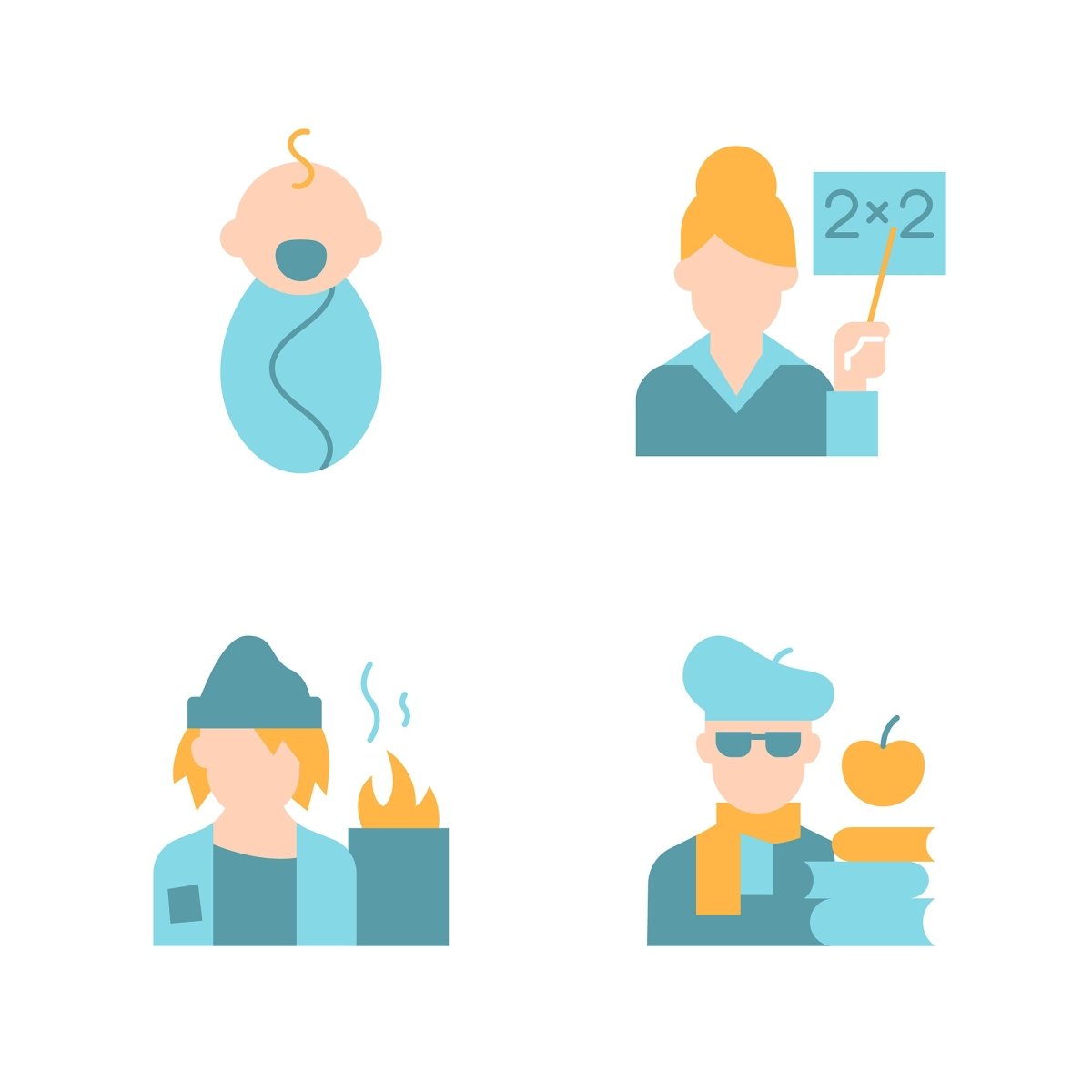 Flat icons bundle
