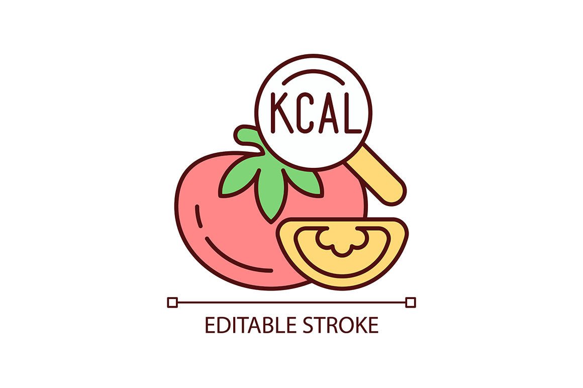 Food testing RGB color icons set