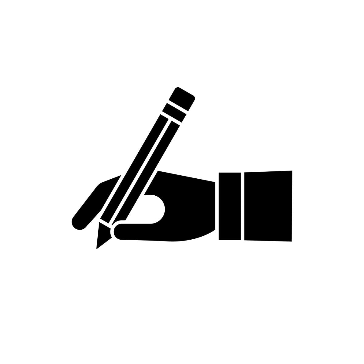Freelance professions elements black glyph icons set on white space