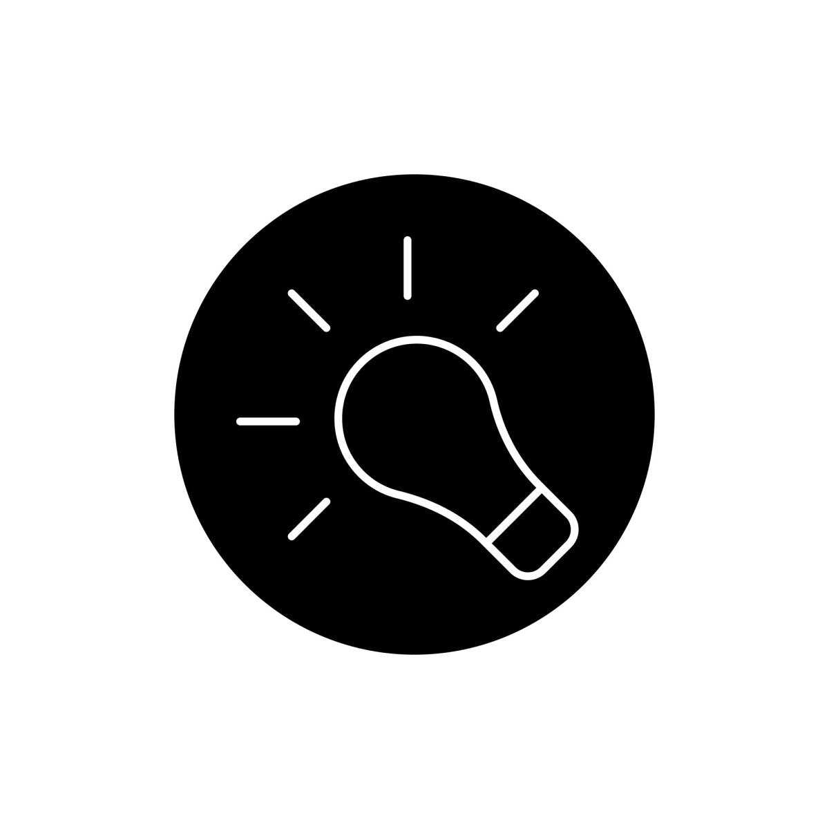 Freelance professions elements black glyph icons set on white space