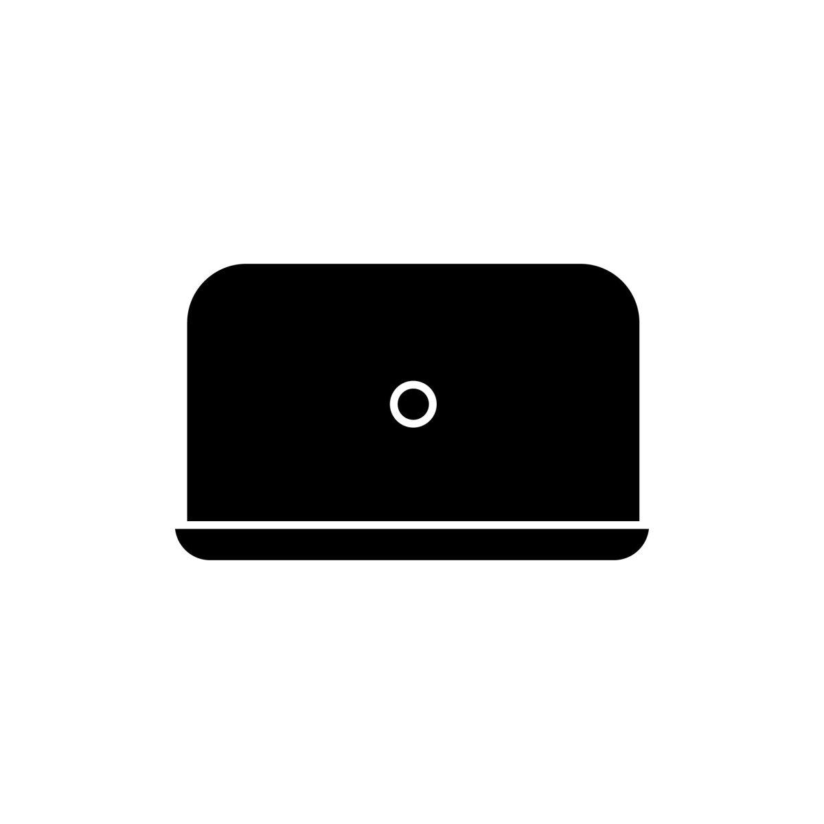 Freelance professions elements black glyph icons set on white space