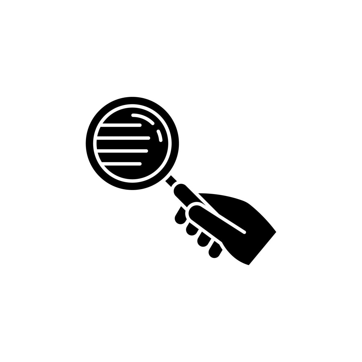 Freelance professions elements black glyph icons set on white space
