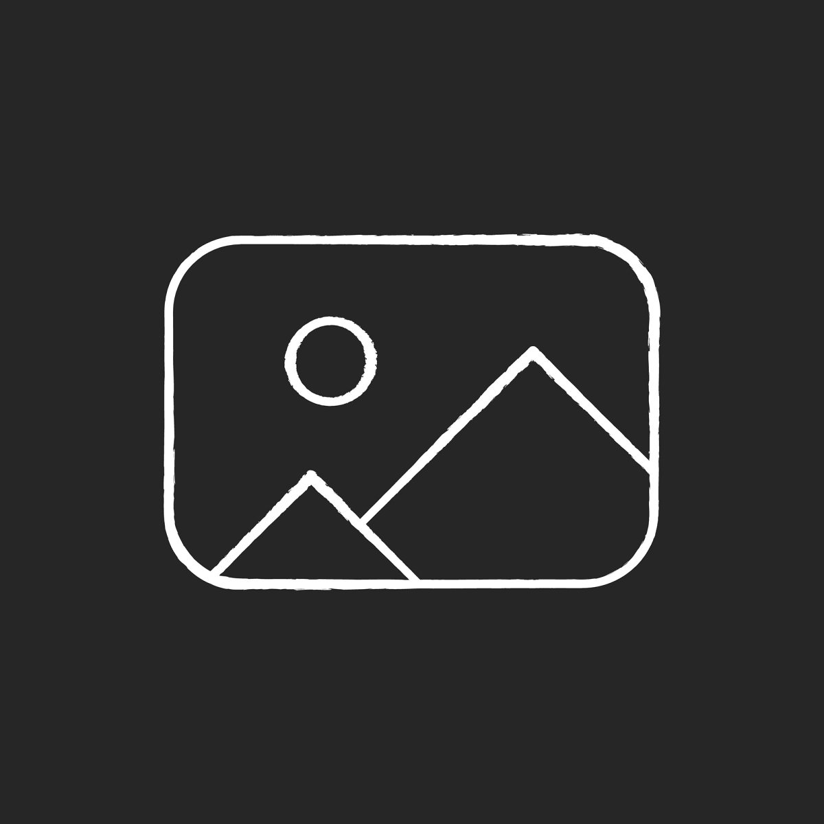 Freelance professions elements chalk white icons set on black background