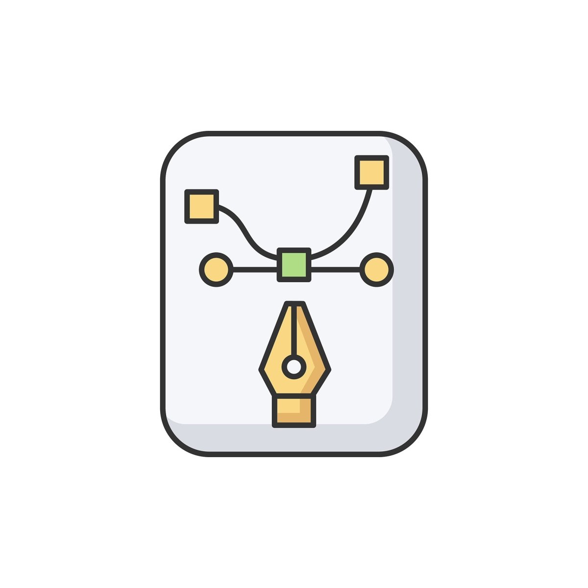 Freelance professions elements RGB color icons set