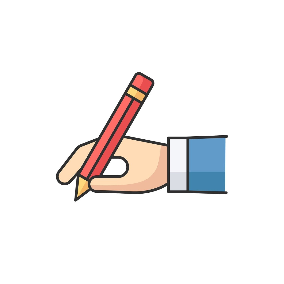 Freelance professions elements RGB color icons set
