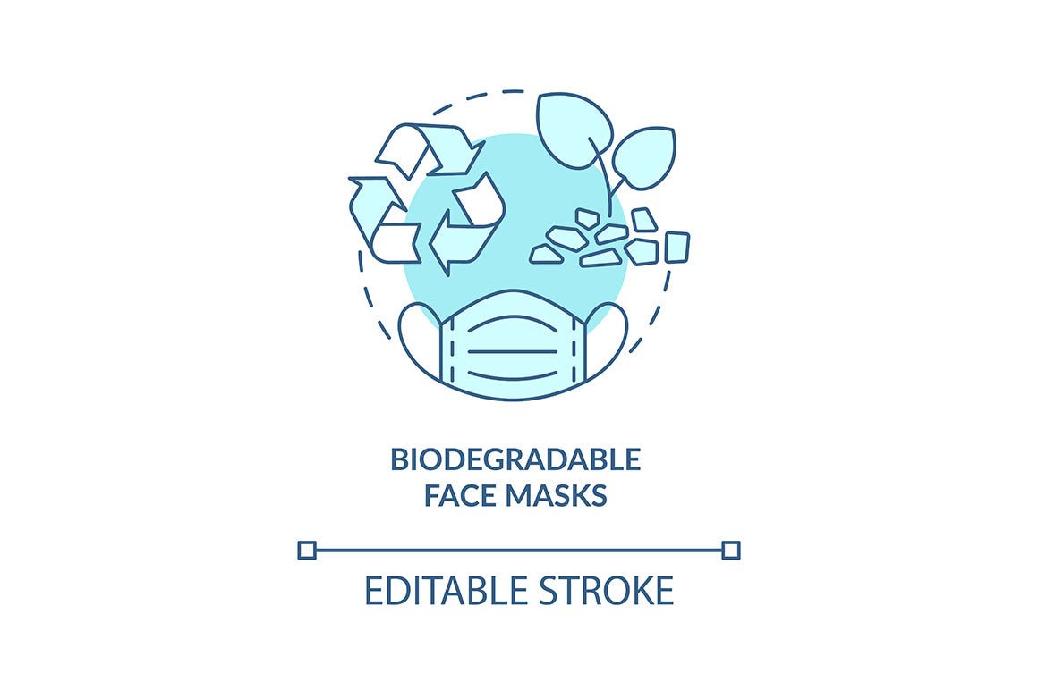 Garbage recycling trends concept icons bundle