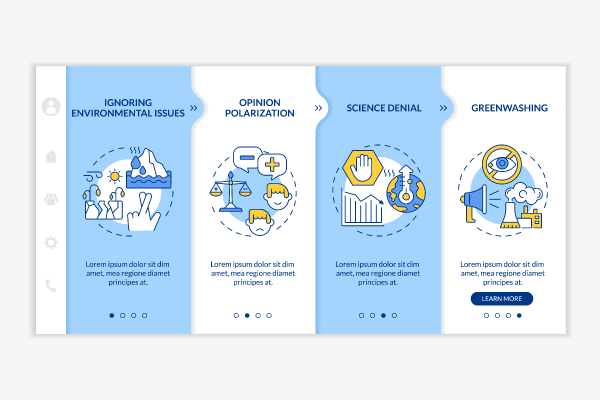 Green Scam Onboarding Vector Template