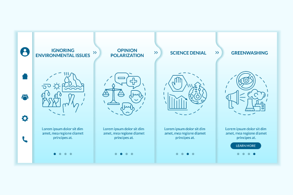 Green Scam Onboarding Vector Template