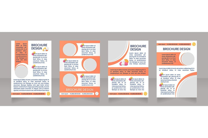 Healthcare services brochure bundle