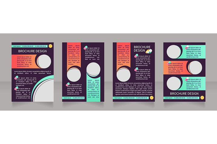 Healthcare services brochure bundle