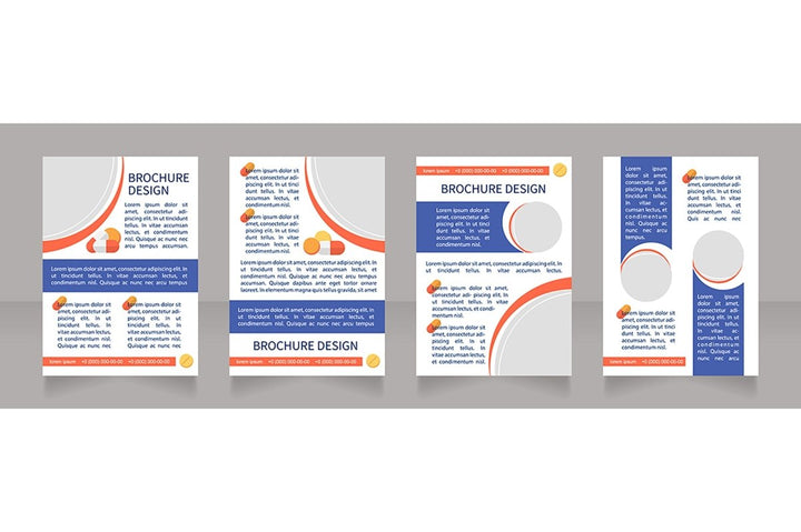 Healthcare services brochure bundle