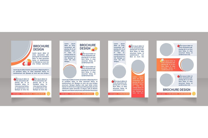 Healthcare services brochure bundle