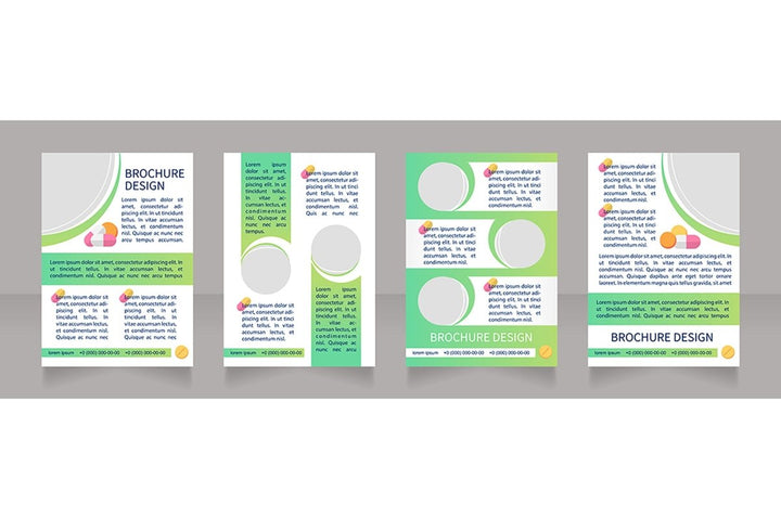 Healthcare services brochure bundle