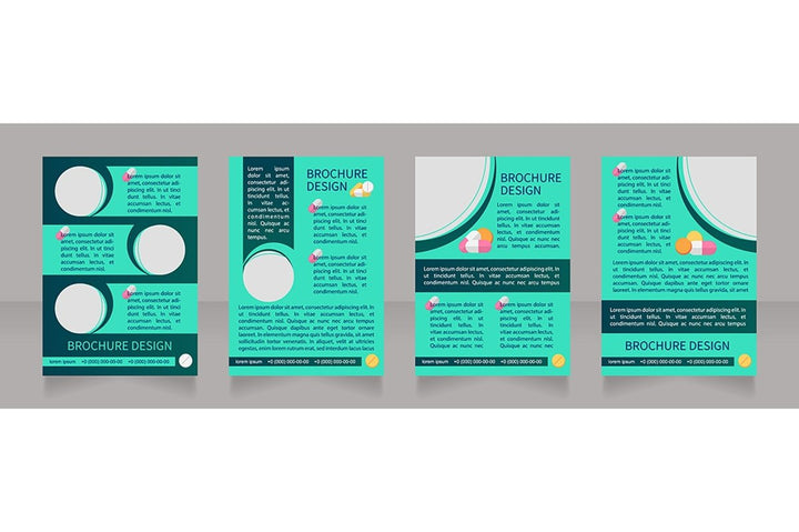 Healthcare services brochure bundle