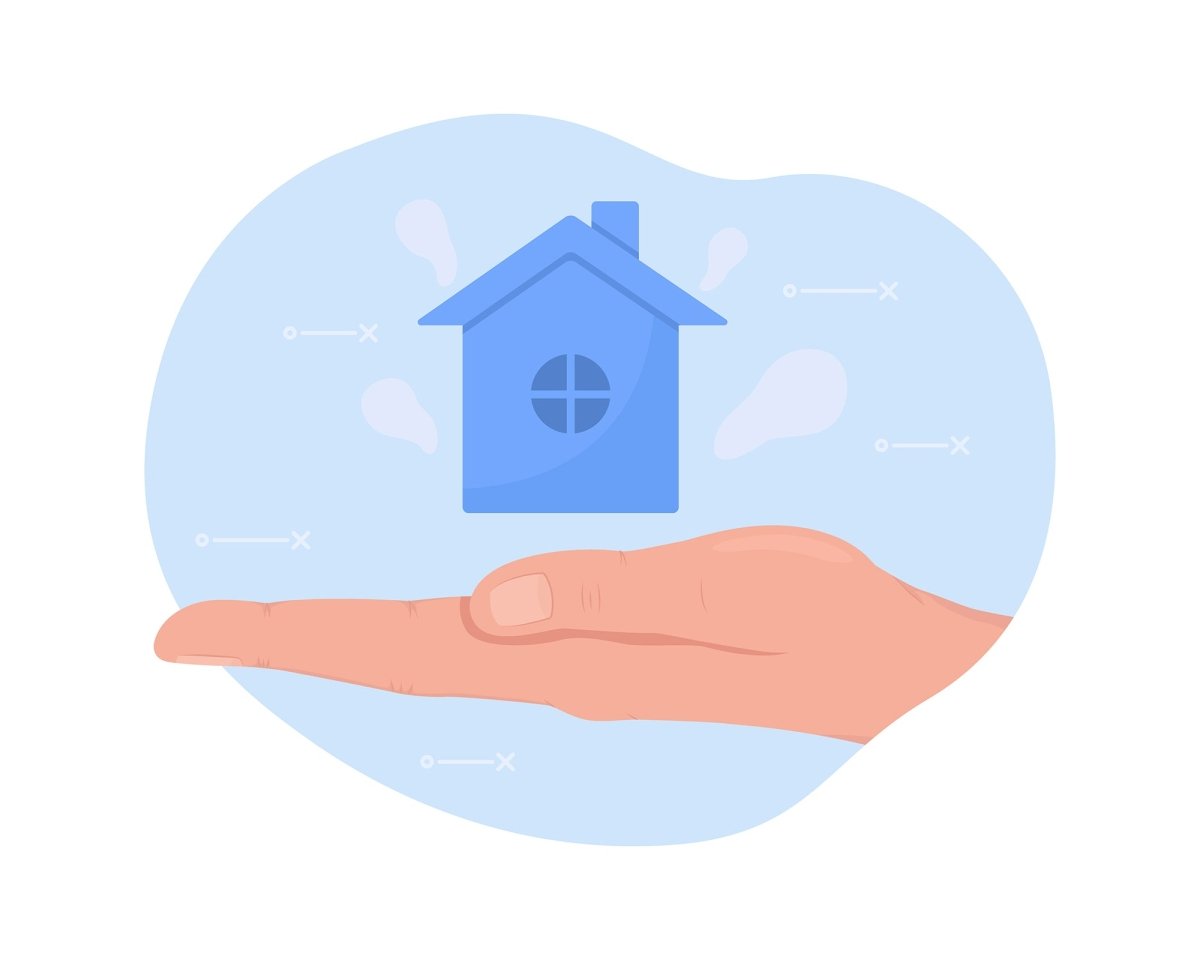 Help 2D vector isolated illustration set