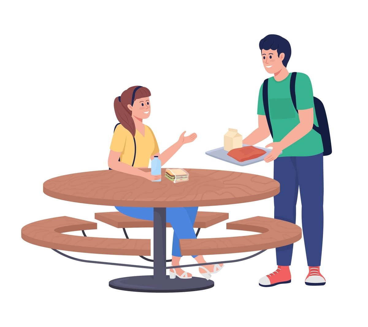 High school vector illustration bundle