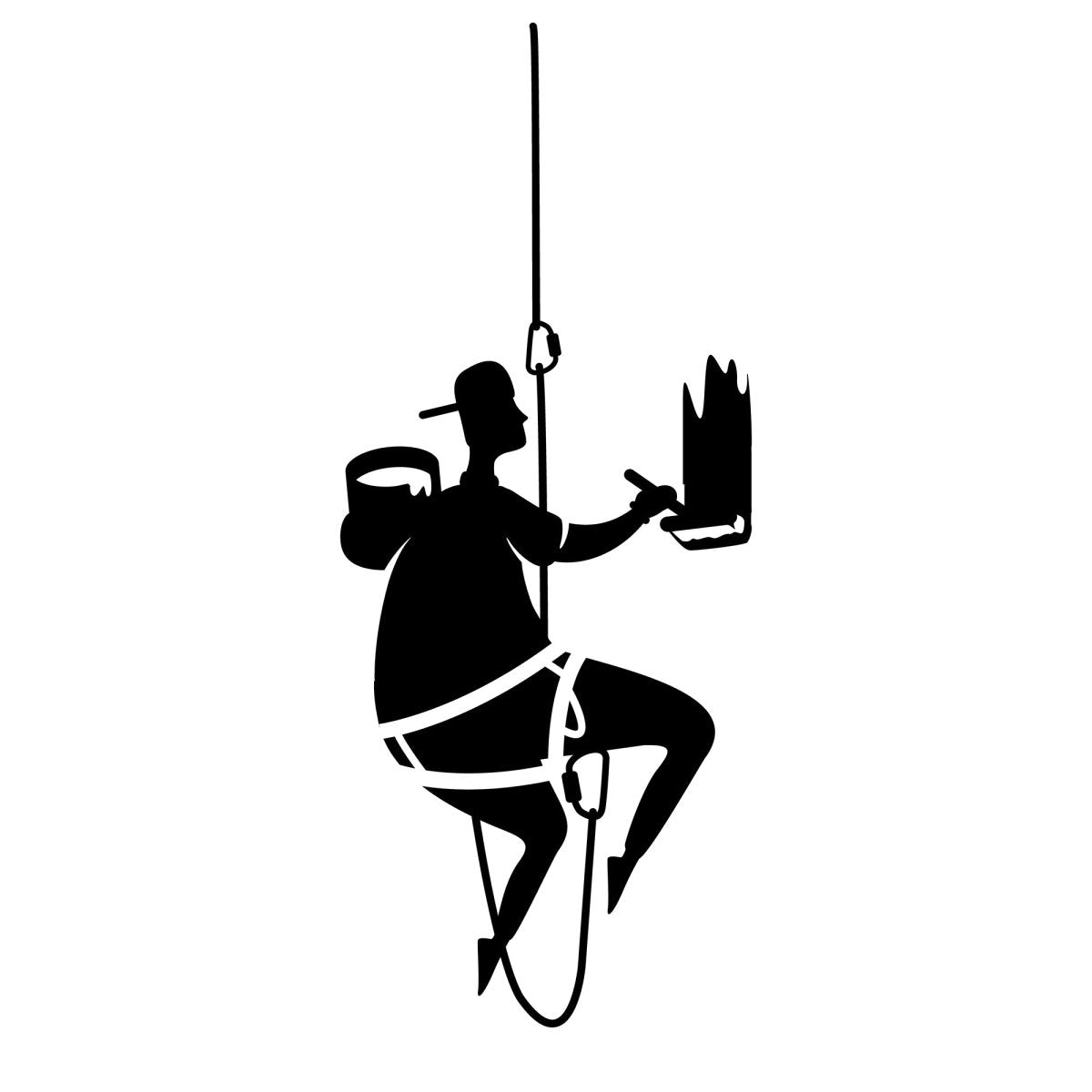 Home repairs black silhouette vector illustrations kit