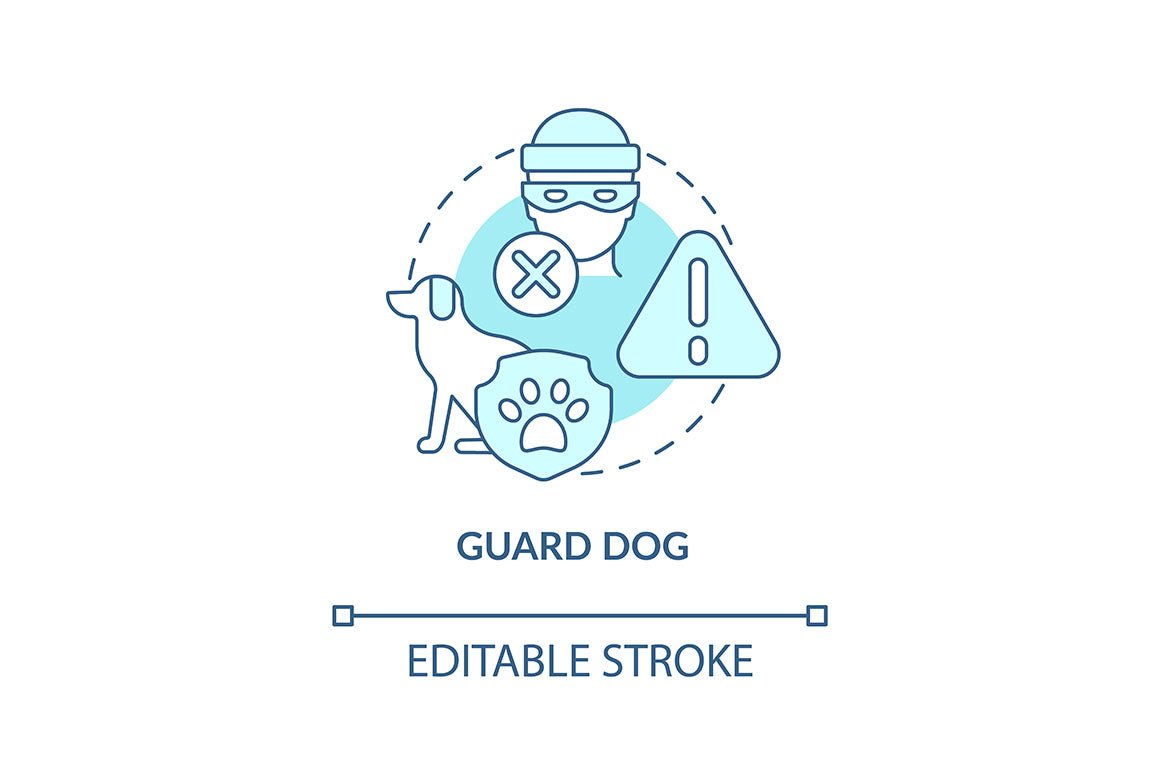 Home security concept icons bundle
