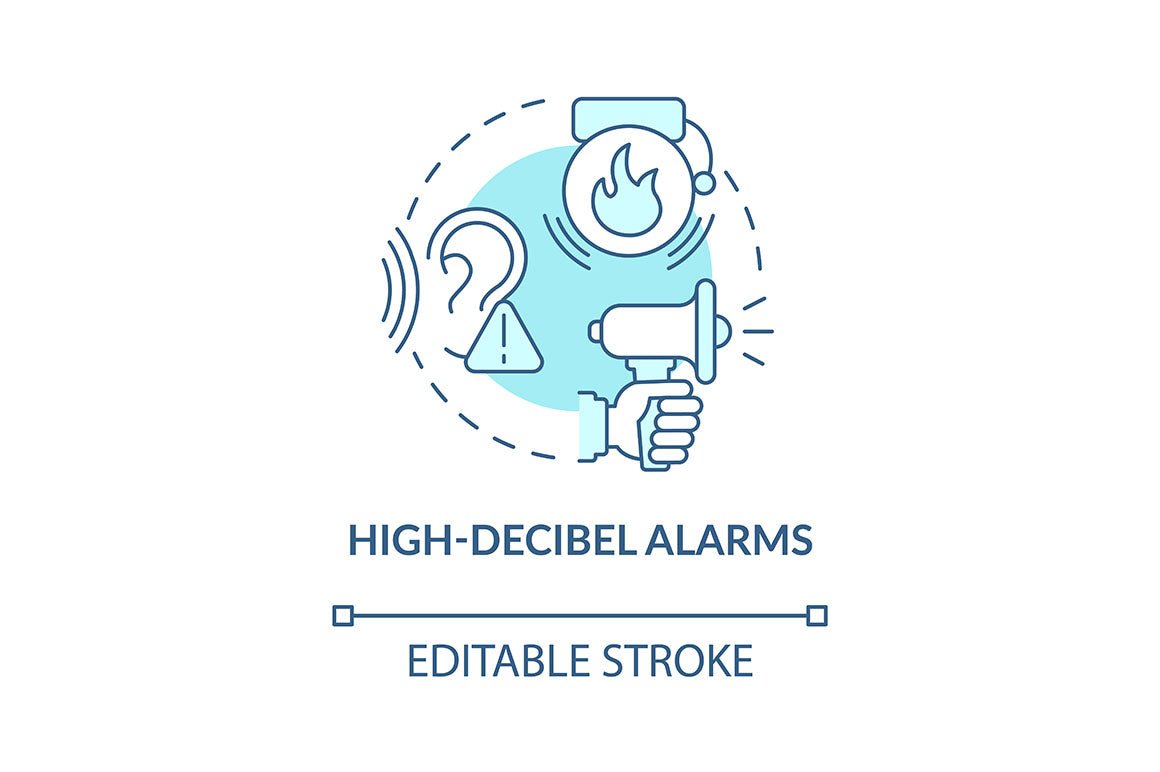 Home security concept icons bundle