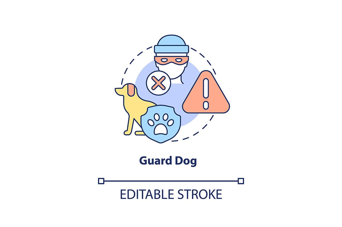 Home security concept icons bundle