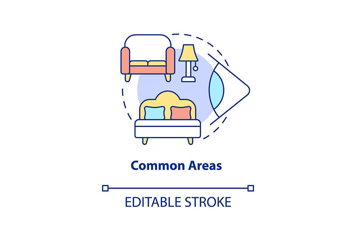 Home security concept icons bundle