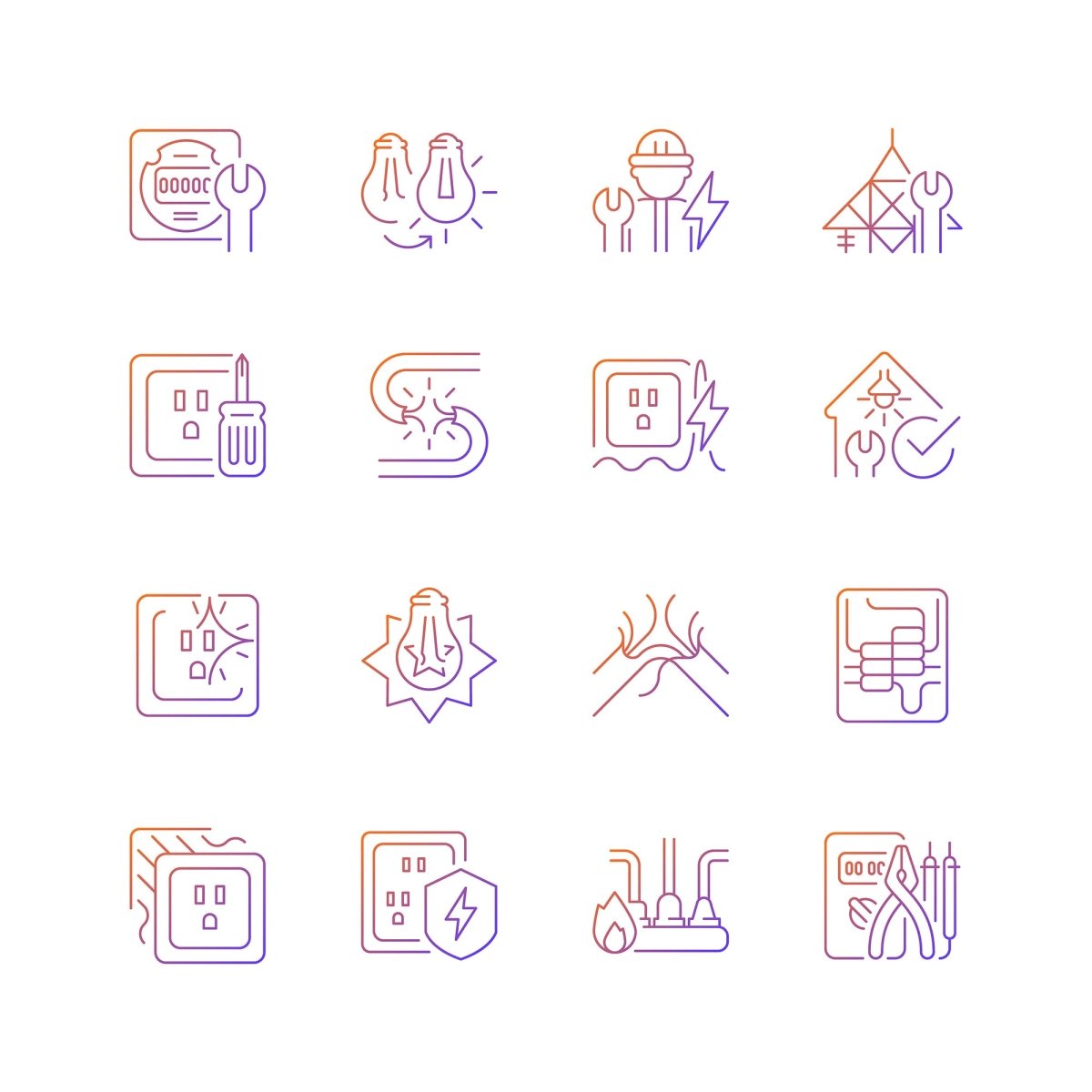 Housekeeping icons bundle