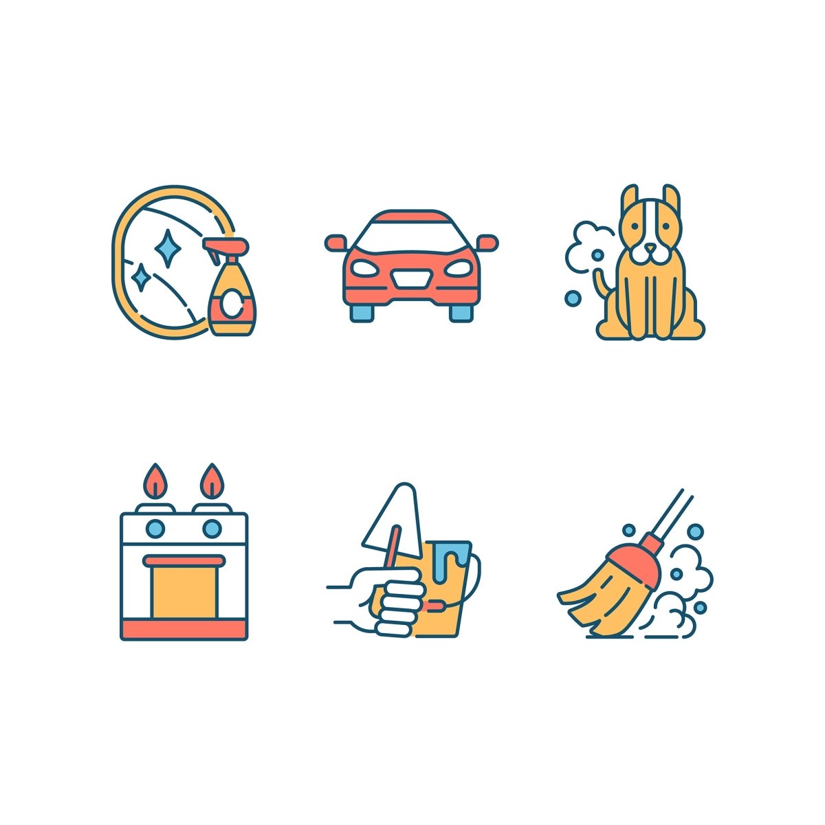 Housekeeping icons bundle