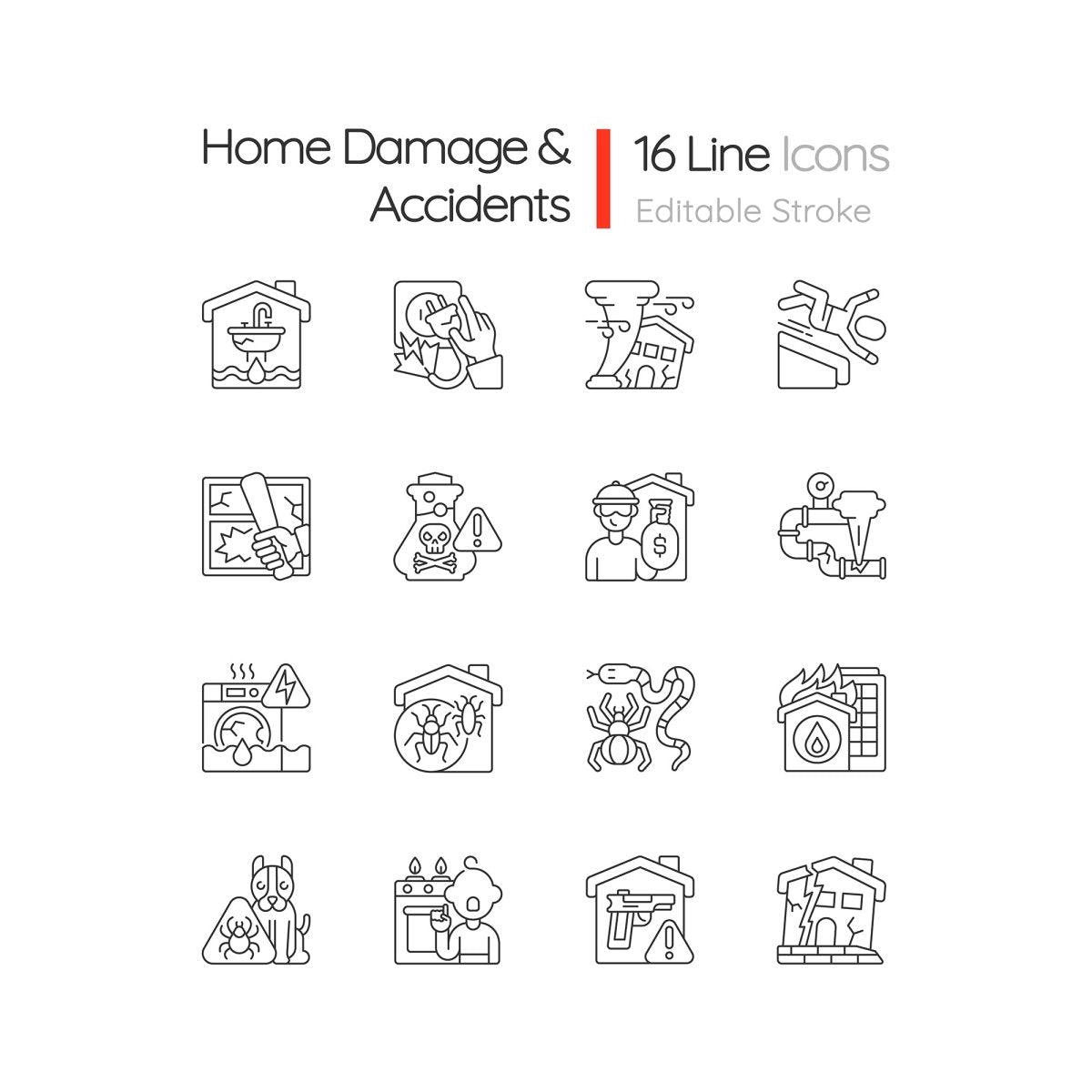 Housekeeping icons bundle
