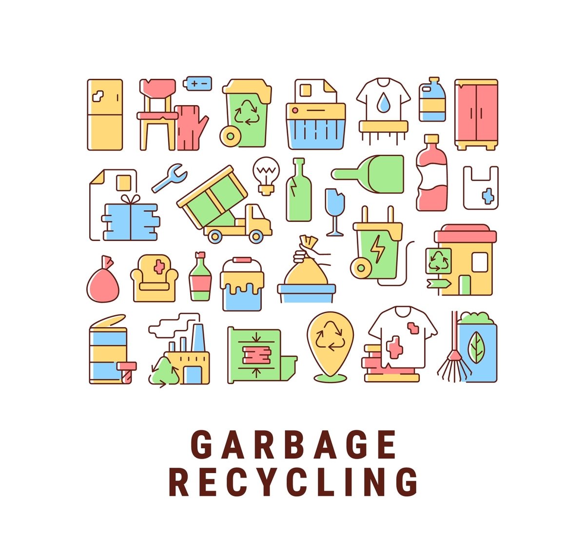 Housekeeping icons bundle