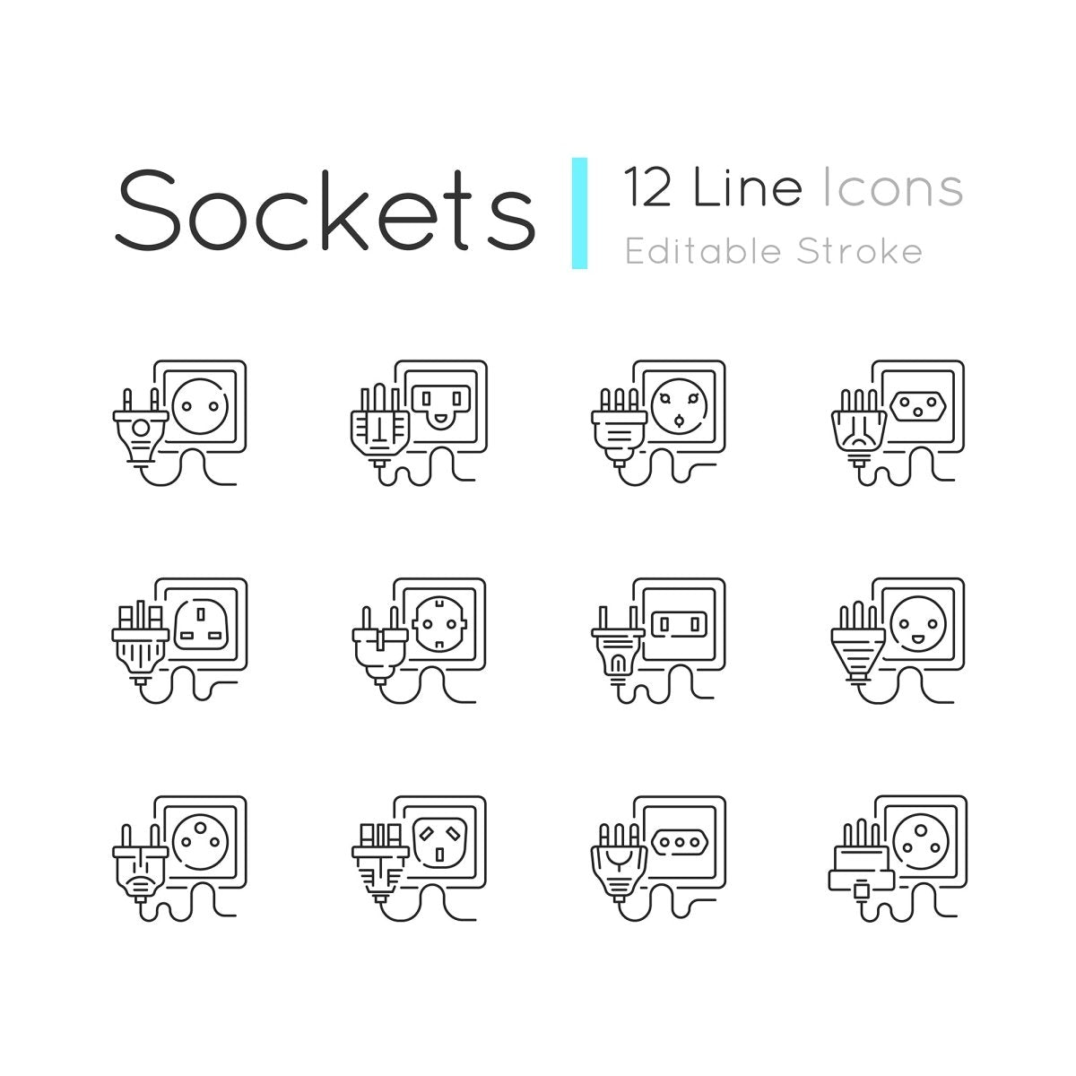Housekeeping icons bundle