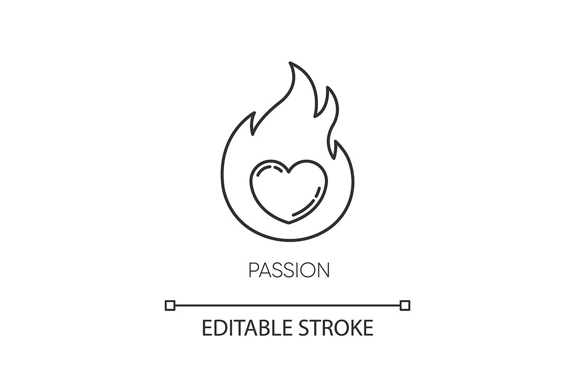 Human feelings pixel perfect linear icons set