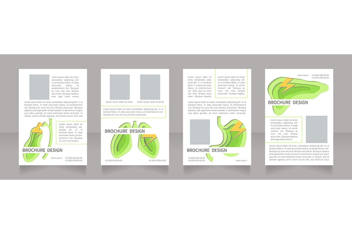 Human organs brochure design bundle