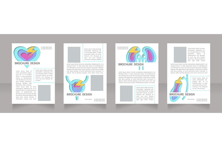 Human organs brochure design bundle