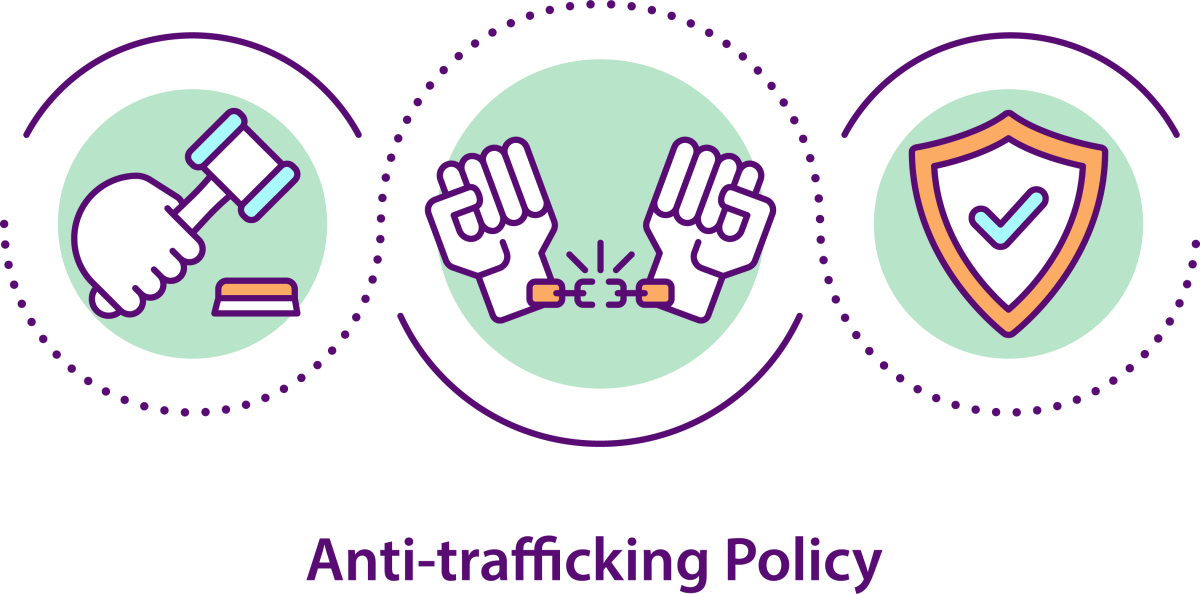 Human Trafficking Awareness Icons Bundle