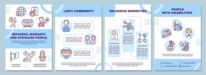 Human Trafficking Brochures Bundle