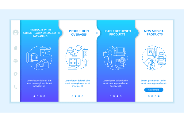 Humanitarian Aid App Screens Bundle