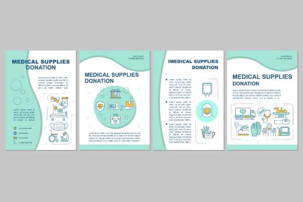 Humanitarian Aid Brochures Bundle