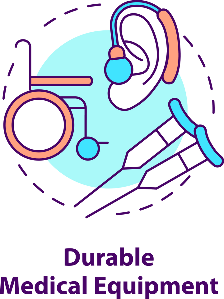 Humanitarian Aid Production Icon Bundle