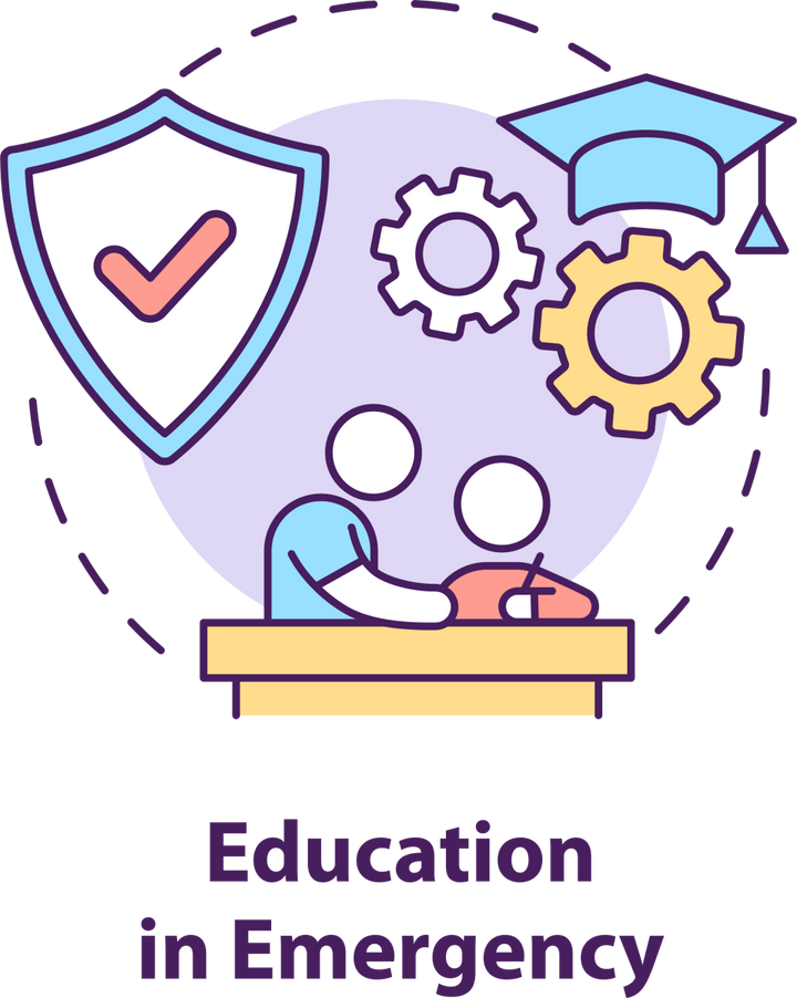 Humanitarian Aid Production Icon Bundle