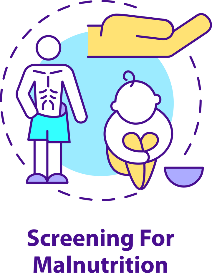 Humanitarian Aid Production Icon Bundle