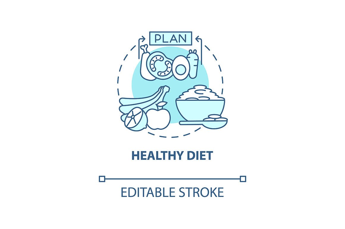 Hypertension concept icons bundle