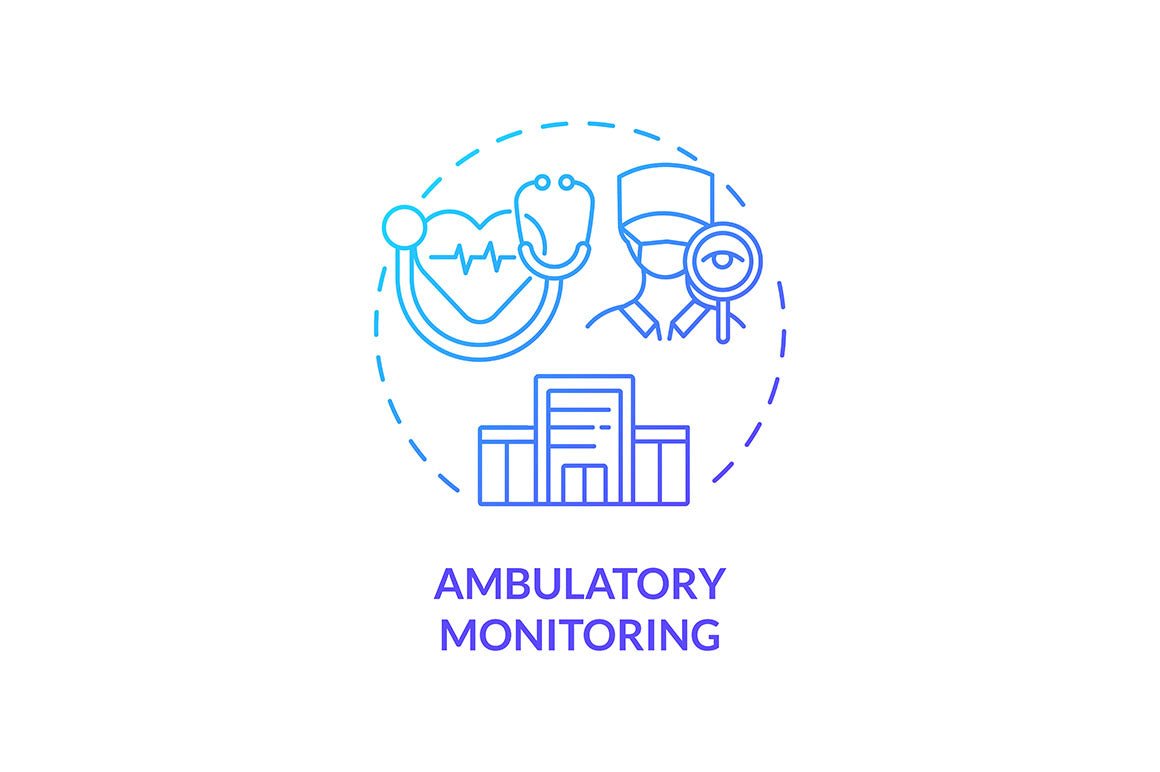 Hypertension concept icons bundle