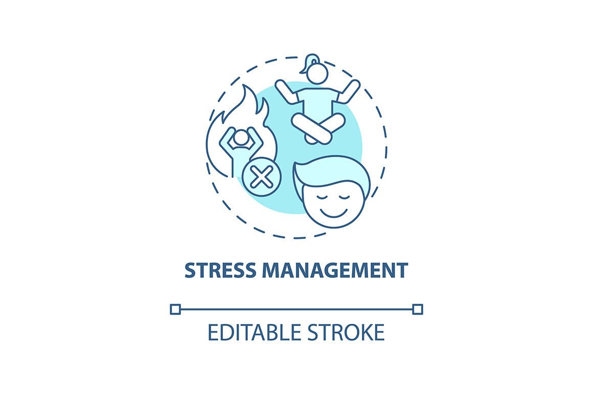 Hypertension concept icons bundle