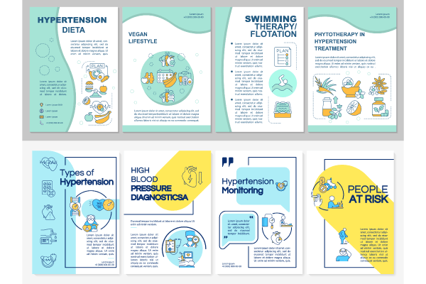 Hypertension Types Brochures Bundle