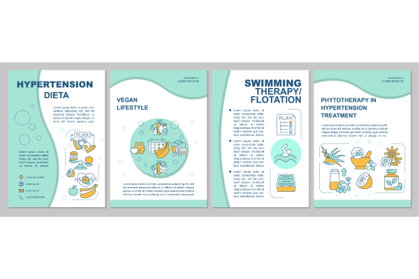 Hypertension Types Brochures Bundle