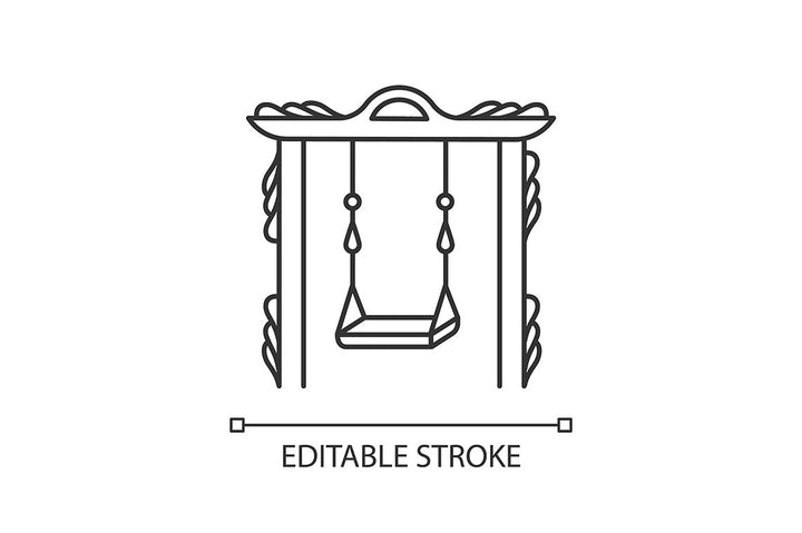 Indonesia linear icons set