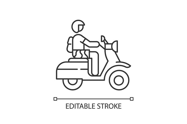 Indonesia linear icons set