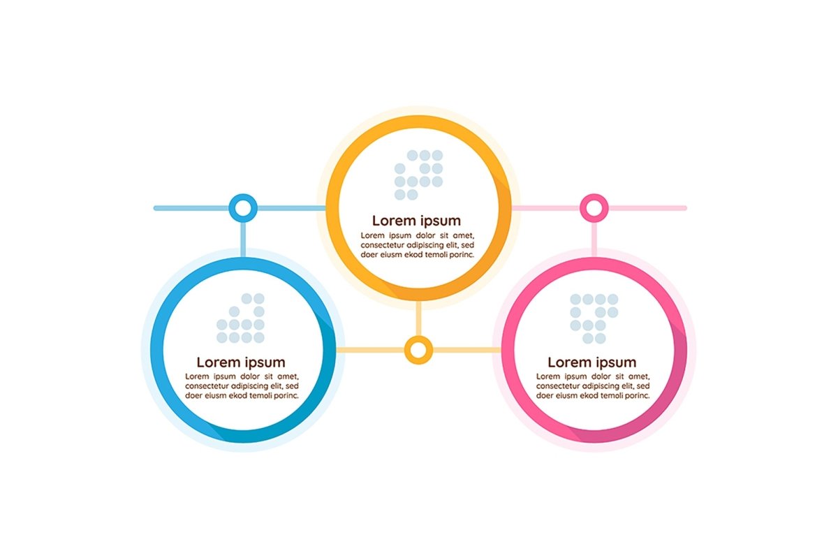 Infographic chart design templates set
