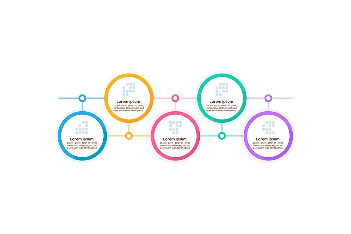 Infographic chart design templates set
